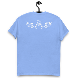 Carolina Blue Classic Tee With White MM Iconic Logo
