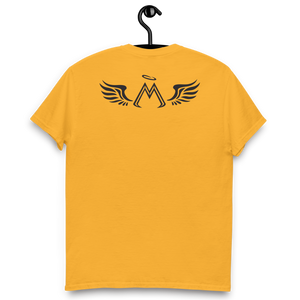 Gold Classic Tee With Black MM Iconic Logo