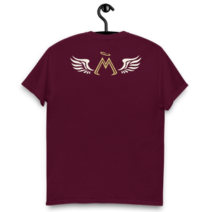 Maroon Classic Tee With Classic MM Iconic Logo