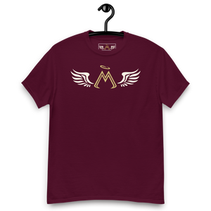 Maroon Classic Tee With Classic MM Iconic Logo