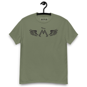 Military Green Classic Tee With Black MM Iconic Logo