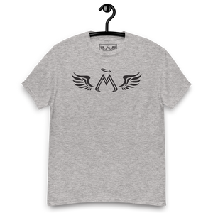 Spot Grey Classic Tee With Black MM Iconic Logo