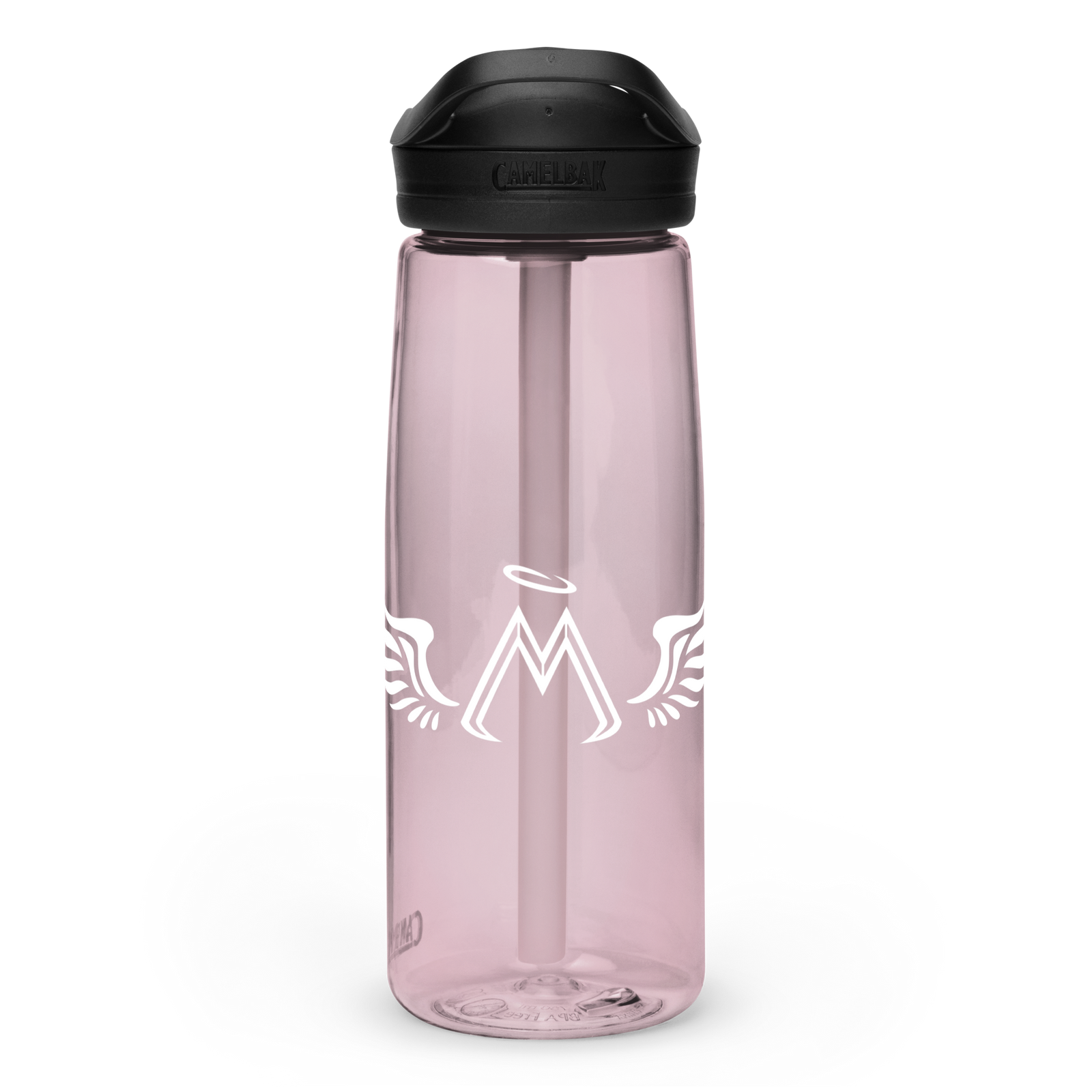 Purple Sky Sports Water Bottle With White MM Iconic Logo