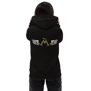 Black Unisex Pullover Hoodie With Classic MM Iconic Logo