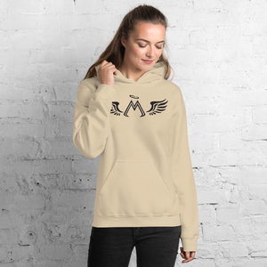 Tan Sand Unisex Hoodie With Black MM Iconic Logo