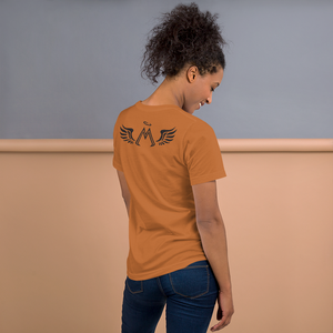 Toast Brown Unisex T-Shirt With Black MM Iconic Logo