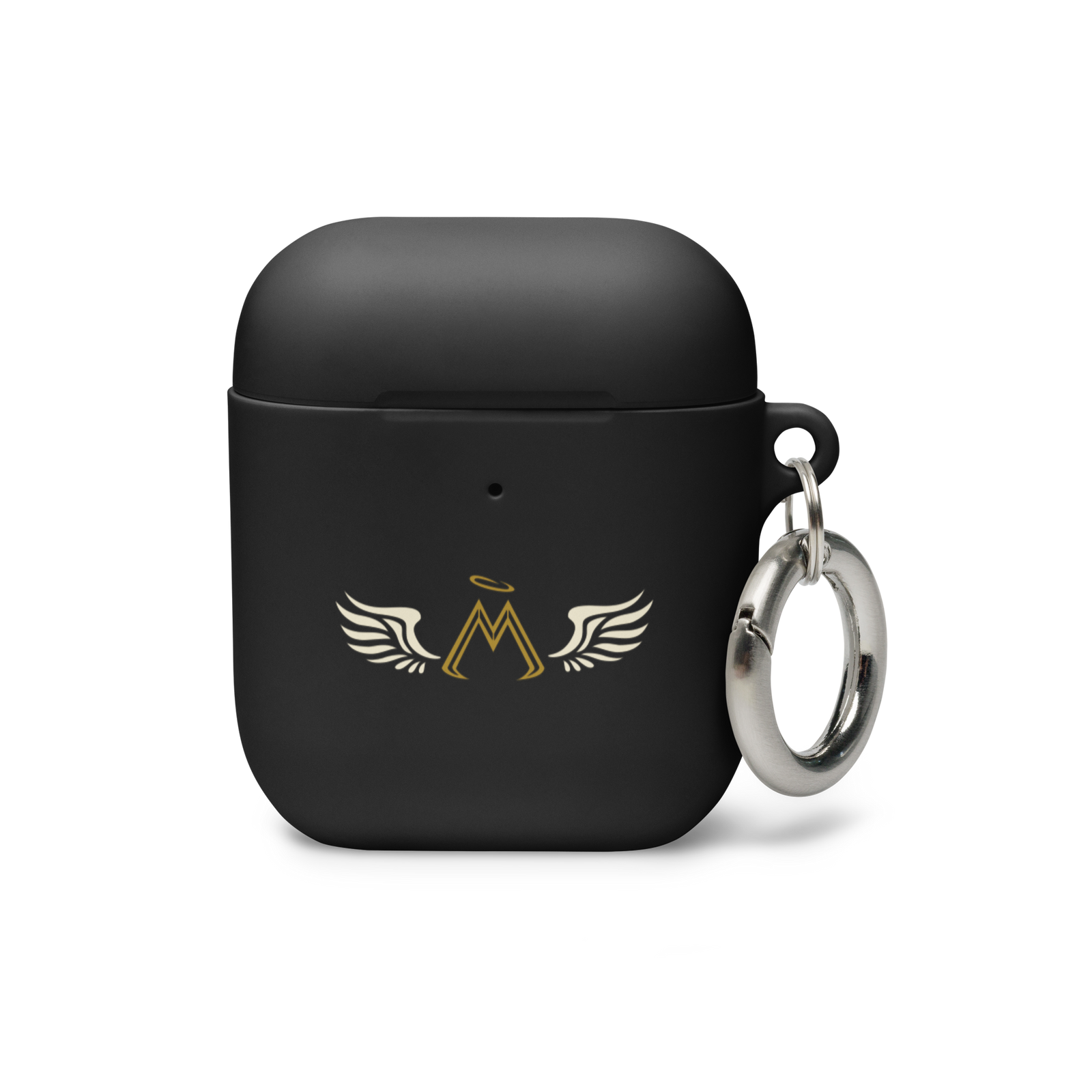 Black AirPods Cases With Classic MM Iconic Logo