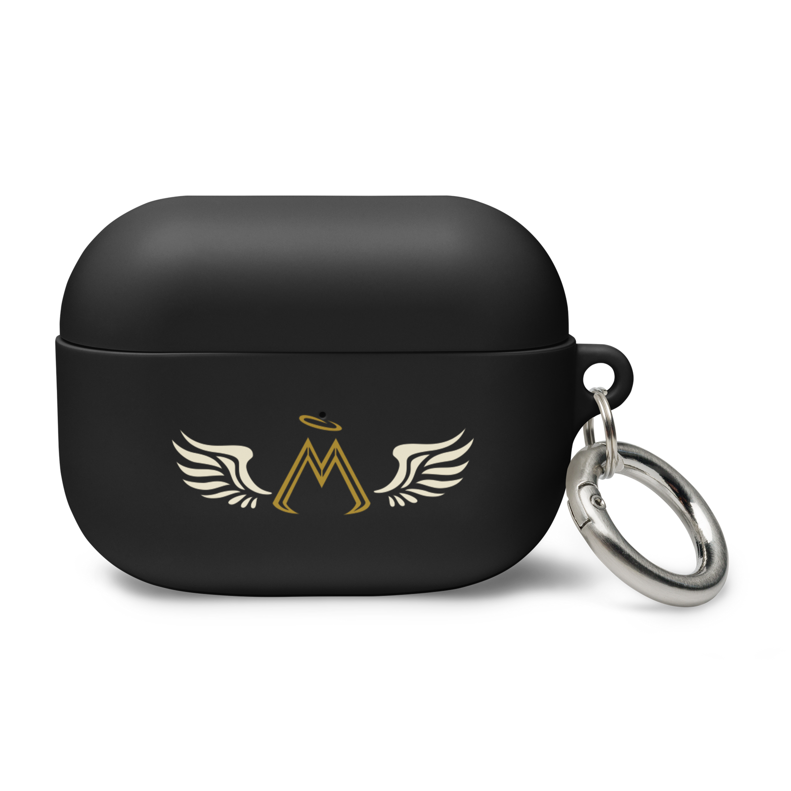 Black AirPods Cases With Classic MM Iconic Logo