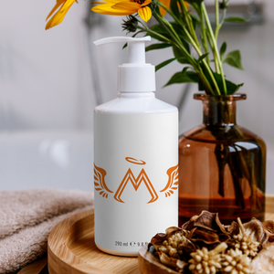 Floral Hand & Body Lotion With Orange MM Iconic Logo