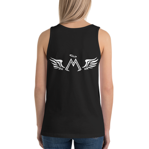 Black Tank Top With White MM Iconic Logo