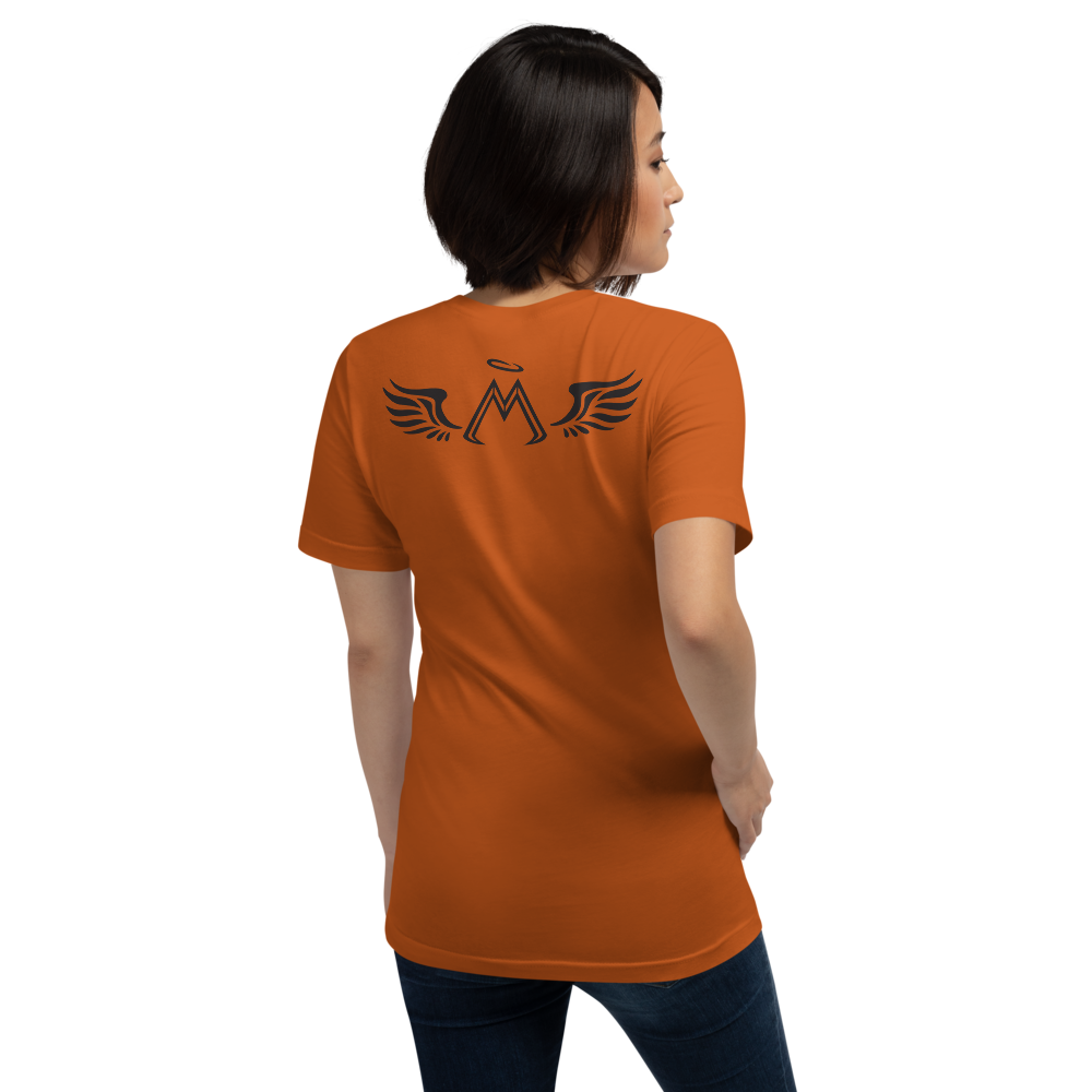 Autumn Short Sleeve T-Shirt With Black MM Iconic Logo