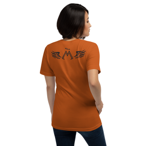 Autumn Short Sleeve T-Shirt With Black MM Iconic Logo