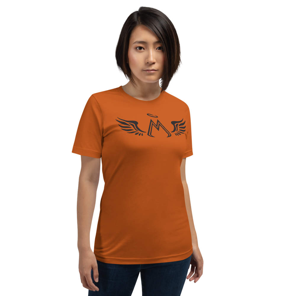 Autumn Short Sleeve T-Shirt With Black MM Iconic Logo