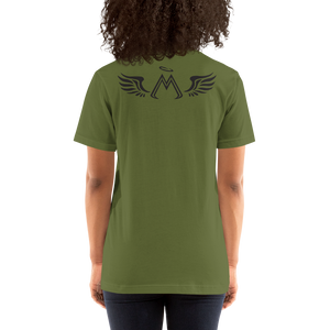 Olive Short Sleeve T-Shirt With Black MM Iconic Logo