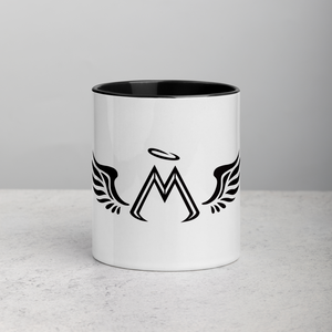Black-White Mug With Black MM Iconic Logo